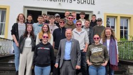 Landrat zu Gast im Unterricht